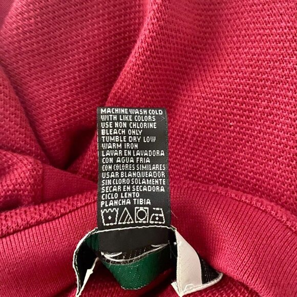 Golf Classics by Munsignwear Red Cotton Vest Men's SIze XL - Picture 7 of 9